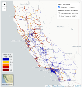 California Statewide Hotspot Analysis and Crash Map